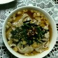 ma___111's cooksnap of when they made 梅干しと豚肉の茶漬け.