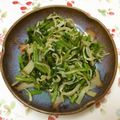 ninanina310's cooksnap of when they made モヤシと＊春菊＊の香り和え♪副菜.