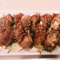 kozue0514's cooksnap of when they made すき焼きのたれで簡単☆豚肉のしそチーズ巻.