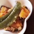 qumapoo's cooksnap of when they made 栗かぼちゃの煮物 いんげんひき肉でそぼろ.