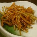 arapon36's cooksnap of when they made 甘辛！きんぴらごぼう☆.