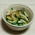 アクセル☆'s cooksnap of when they made 簡単一品！胡瓜と竹輪のごまラー炒め.