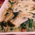 ひろにゃーん's cooksnap of when they made ほうれん草としめじのグラタン.