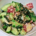 yucco22's cooksnap of when they made タコときゅうりの酢味噌あえ.