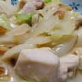 愛しのトゥルビヨン's cooksnap of when they made 鶏のちゃんちゃん焼き.