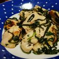 苺443☆'s cooksnap of when they made 簡単手間なし☆大葉香る鶏むね肉の塩麹炒め.