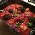 tategoto's cooksnap of when they made 食パンでふわふわ煮込みハンバーグ.
