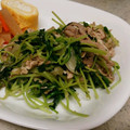 harumaimam's cooksnap of when they made 簡単！豆苗入り豚の生姜焼き.