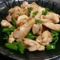 ena♡mama's cooksnap of when they made 鶏肉とピーマンの中華炒め.