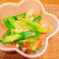 ★☆みーしゃ☆★'s cooksnap of when they made 簡単♪竹輪･ｱｽﾊﾟﾗの和えもの.