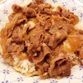 おぅぷん's cooksnap of when they made 【簡単】おいしい牛丼.