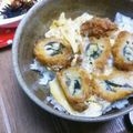 どらど～ら's cooksnap of when they made ズボラdeリメイク♡フライの卵とじ.