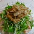 いしまいﾁｬﾝ's cooksnap of when they made カリカリごぼうと水菜のサラダ♪.
