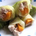 よしよしよしよし's cooksnap of when they made 鶏胸肉のキャベツ巻きサラダ.