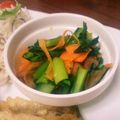 ガクココちゃん's cooksnap of when they made 無塩☆ゴマ油香る小松菜炒め.