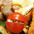 ☆ともともちゃん☆'s cooksnap of when they made お弁当に♬簡単ミニトマトのマヨサンド.