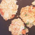 ぽる＊'s cooksnap of when they made 食物繊維いっぱい、おから入りご飯のおやき.