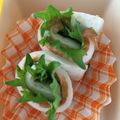 クック0NCLXO☆'s cooksnap of when they made ちくわの梅しそチーズ巻き.