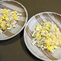 watership's cooksnap of when they made ふんわり卵入中華風もやし炒め.
