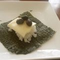 おはなすき's cooksnap of when they made 黒豆チーズの手まきごはん♡.