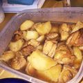く〜じら♪'s cooksnap of when they made 手羽元とじゃがいもの煮物.