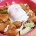 miwa♪miwa☆'s cooksnap of when they made アボカドと鶏照り焼き✿マヨネーズ丼.