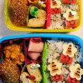 しましま0228's cooksnap of when they made カニカマ1本de簡単すぎる節分のキャラ弁.