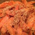ばにらびーん's cooksnap of when they made ＊にんじんの味噌きんぴら＊.