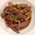 nacacana's cooksnap of when they made ワシワシ食べて！ステーキ丼.