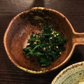 nockie's cooksnap of when they made ニラの中華風ごま和え.