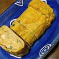 Ωおめが's cooksnap of when they made ＊お弁当に*ネギ入り厚焼き卵＊.