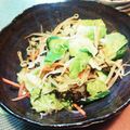千代ちゃんママ's cooksnap of when they made もやしときゅうりのナムル♡塩こんぶでね.