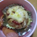 daikanon's cooksnap of when they made 冷凍食品でひと工夫☆お弁当ｵｶｽﾞその①.