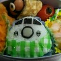 虹のMother's cooksnap of when they made キャラ弁　新幹線「200系　オリジナル」.
