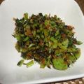 堕天使M's cooksnap of when they made ☆簡単☆大根葉やかぶの葉でおかか炒め.
