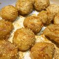 がんちゃんのお家's cooksnap of when they made 里芋だけの甘辛焼き♪里芋イメチェン必須♪.