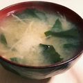 あさここなっつ's cooksnap of when they made ☆朝ごはんに☆切干大根とわかめの味噌汁.