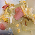 とろけい's cooksnap of when they made 簡単☆卵と魚肉ソーセージの炒めもの.