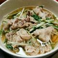 demico♡'s cooksnap of when they made スピード調理☆水菜と豚バラ肉のアッサリ煮.