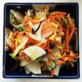 長男うにきち's cooksnap of when they made 白菜と残り野菜の短時間で出来る彩り漬物.