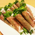 りりえ☆'s cooksnap of when they made 生ハムと貝割れの簡単ｵｰﾄﾞﾌﾞﾙ.