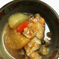 あんずちゃんママ's cooksnap of when they made 手羽元と大根のこっくりスタミナ味噌煮.
