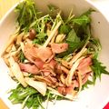 クック6ZKC6A☆'s cooksnap of when they made デリ風☆水菜とベーコンのさっぱりサラダ☆.