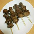 ピーナッツ子♪'s cooksnap of when they made 自宅で居酒屋ばりの焼き鳥レバー.