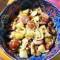 Akiyo62's cooksnap of when they made 【隠し味でキマる！】ジャーマンポテト♡.
