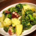 プー横丁's cooksnap of when they made タコとポテトのジェノベーゼ和え.