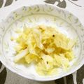 Haru Haru's cooksnap of when they made サブおかずに！キャベツの粒マスタード和え.