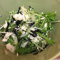 tomomani's cooksnap of when they made 豆腐と水菜の韓国風サラダ.