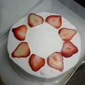 マロンまろん's cooksnap of when they made 我が家のスフレチーズケーキ☆.