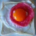 アイリータ's cooksnap of when they made とろり半熟ハムエッグ！朝食に♪.